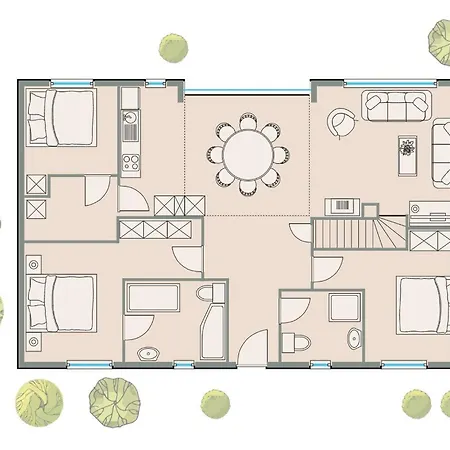 Silbermoewe Dom wakacyjny Trent