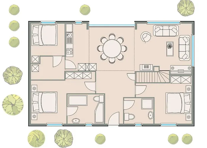 Silbermoewe Hébergement de vacances Trent